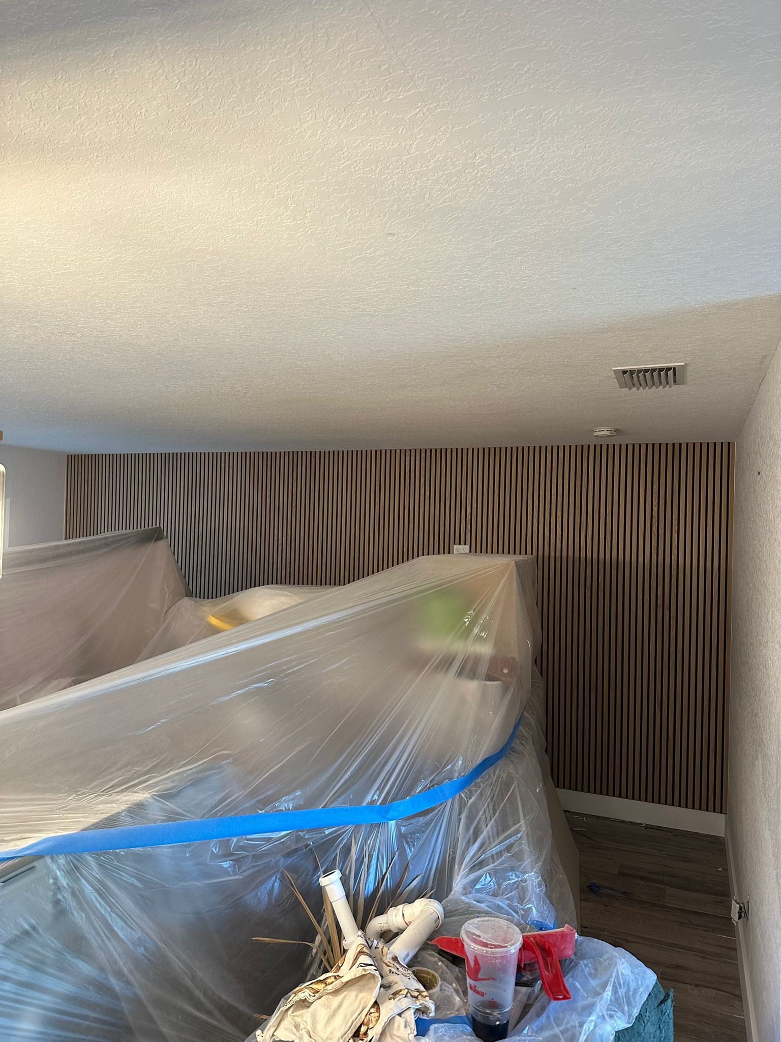 Slatted Wood Wall Panel